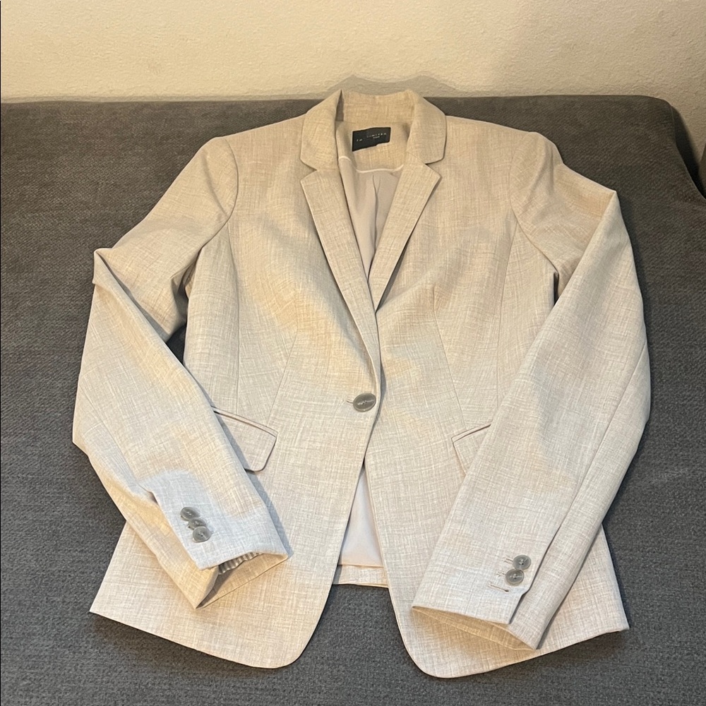 The Limited Light Beige Blazer